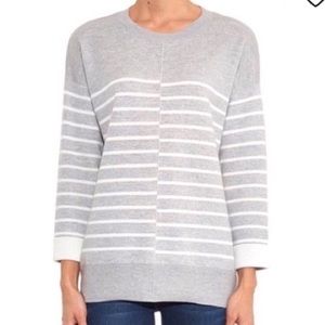 Vince Striped Stretchy Sweater